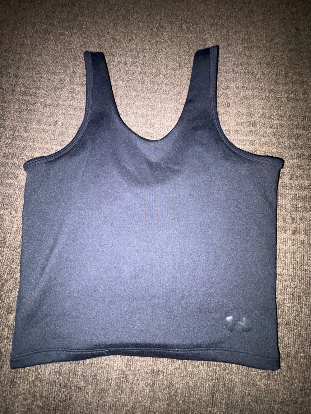 Under Armour Women's Navy Blue Crop Tank